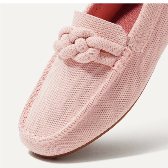 Rothy’s The Braid Driver Loafer Cakepop Pink Size 12.5 NIB Sustainable Knit - Picture 2 of 12